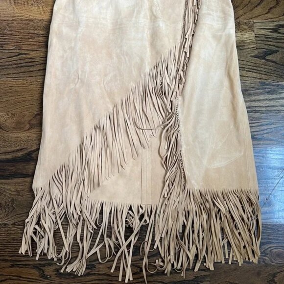 Altuzarra Leather Suede Skirt Size 42/ US 12 NWT - Picture 3 of 6